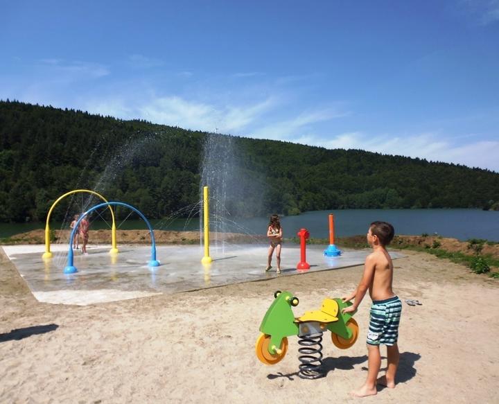 Jeux d'eau Lac de La Palisse
