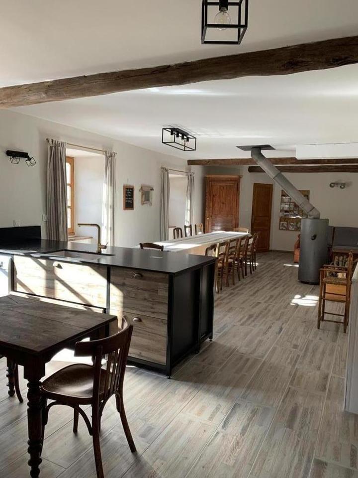 salle commune du gite