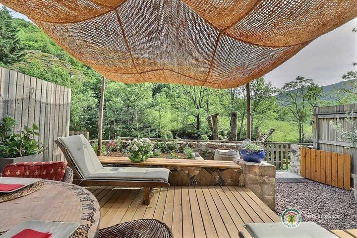 Coin repos sur la terrasse