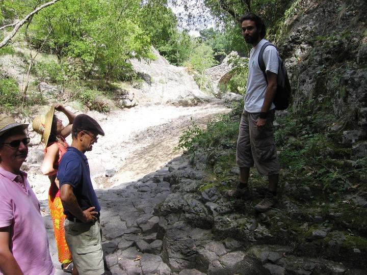 Jaujac - Maison du Parc naturel regional des monts d'Ardèche visite de Jaujac ©N.Klee Jaujac - Maison du Parc naturel regional des monts d'Ardèche visite de Jaujac ©N.Klee