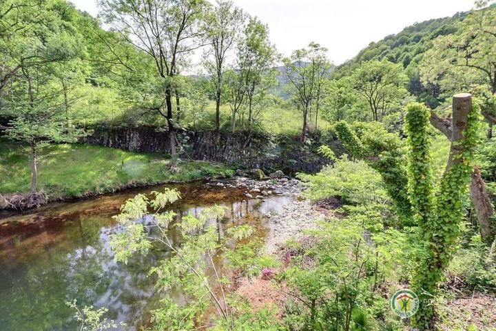 Accès à la rivière et plage privée au Domaine