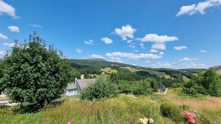 La vue depuis le gîte