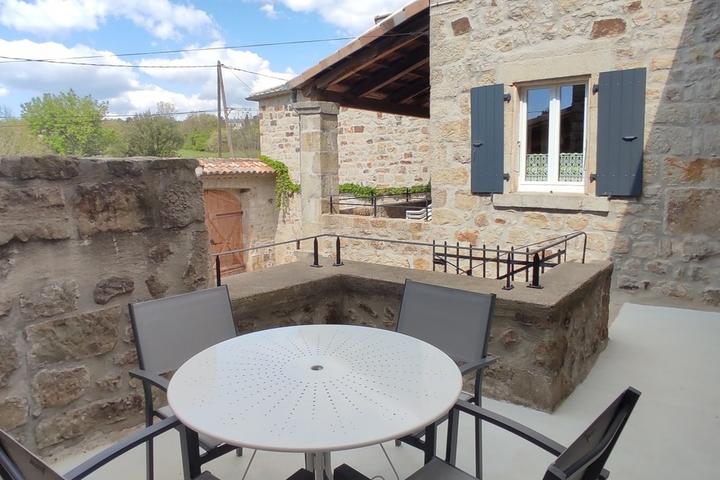 La Maison d'Odette et Joseph - La petite terrasse