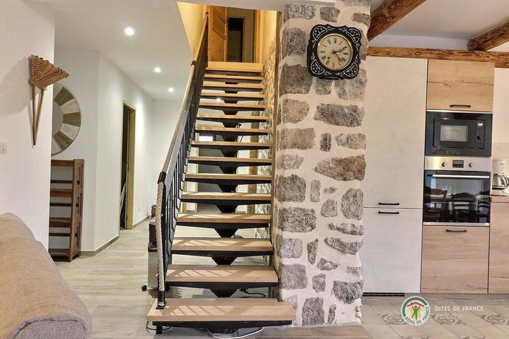 L'accès aux chambres à l'étage