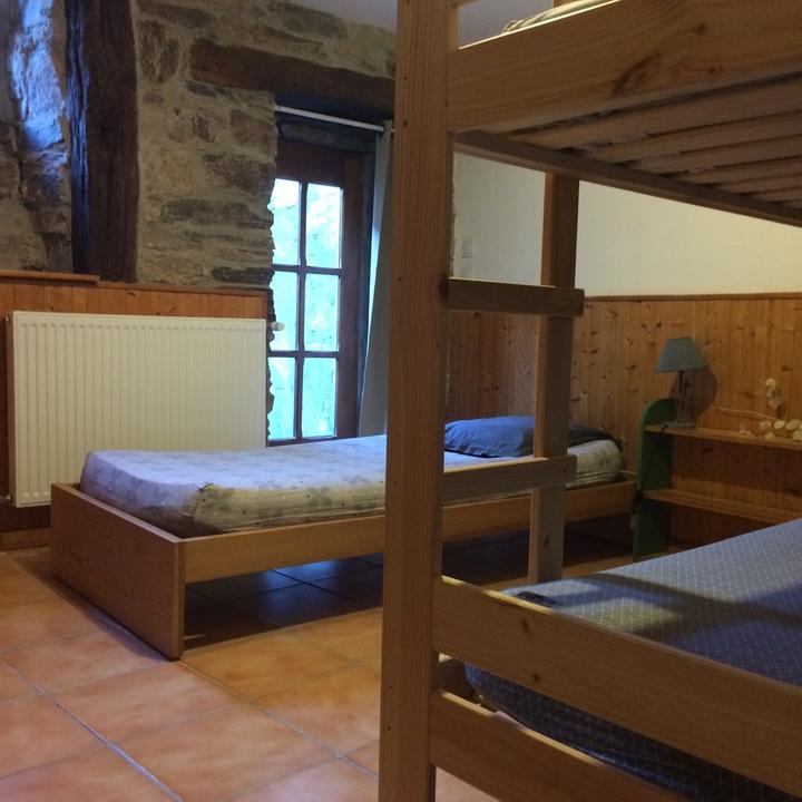 gite d'étape et de séjour la ferme du fourre sablieres chambre à 3 lits