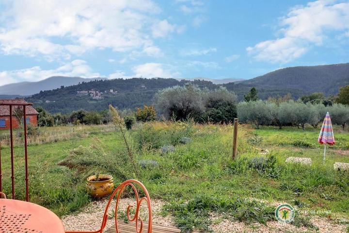 La vue depuis la terrasse