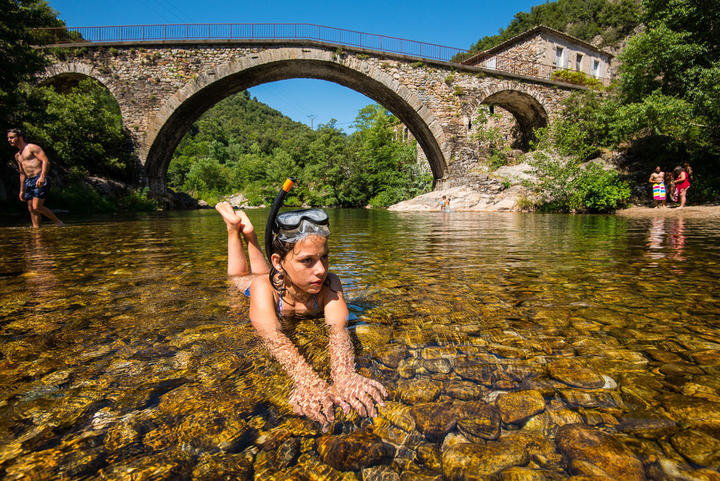 Sentier des arches le gua Beaumont Rivière sentier des arches le gua beaumont
