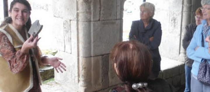 Sainte Abeille visite avec Elodie Blanc