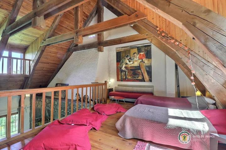 Le coin nuit à l'étage