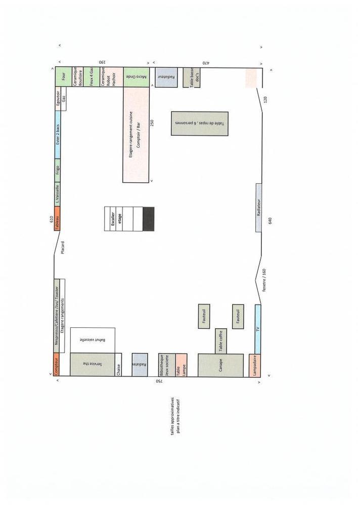 Plan intérieur RDC