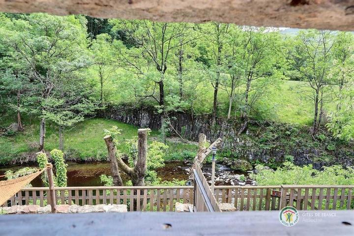 Vue sur le paysage depuis les chambres