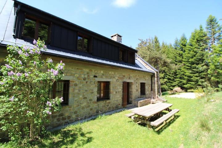 L'espace repas à l'extérieur