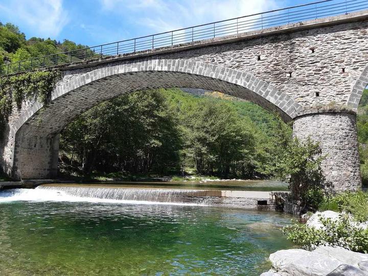 La rivière la Borne au pont de Nicouleau