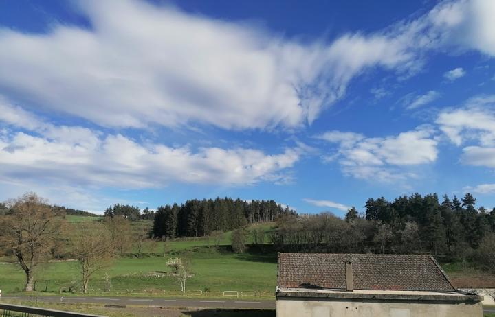 La vue depuis la terrasse