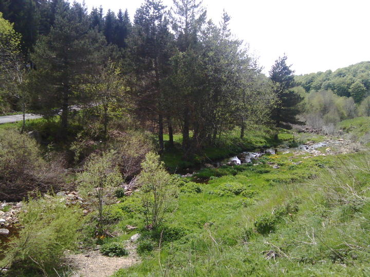 vue du centre de vacances