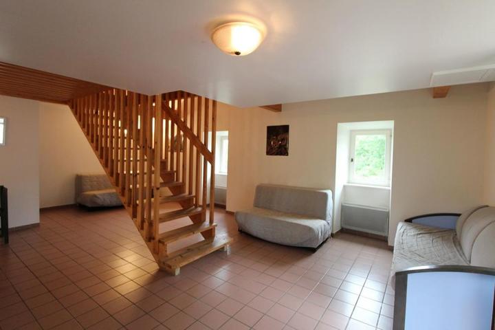 L'accès aux chambres à l'étage