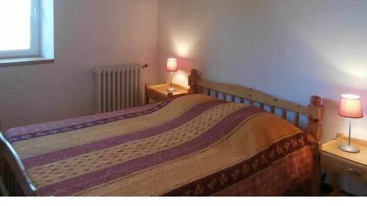 Chambre parentale, lit double