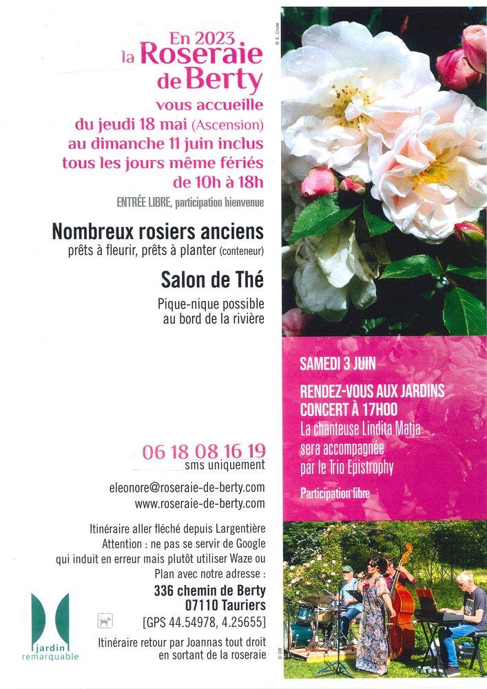 La Roseraie de Berty