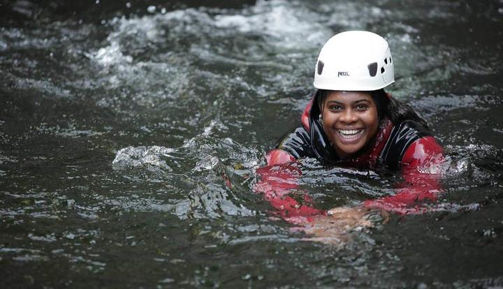 Aero Besorgues avec GEO GEO canyoning