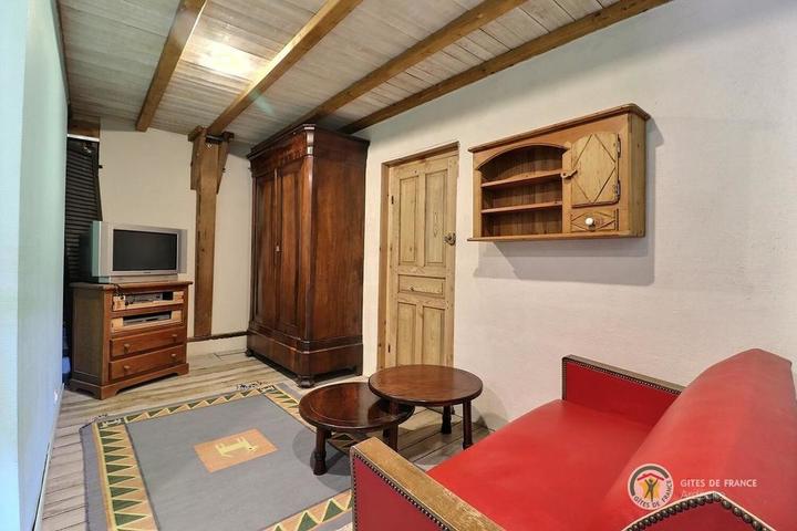 Le coin salon à l'étage