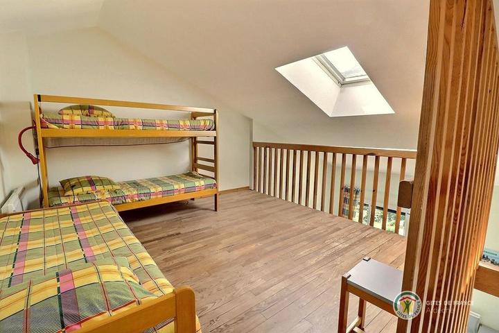 La mezzanine et ses 3 couchages