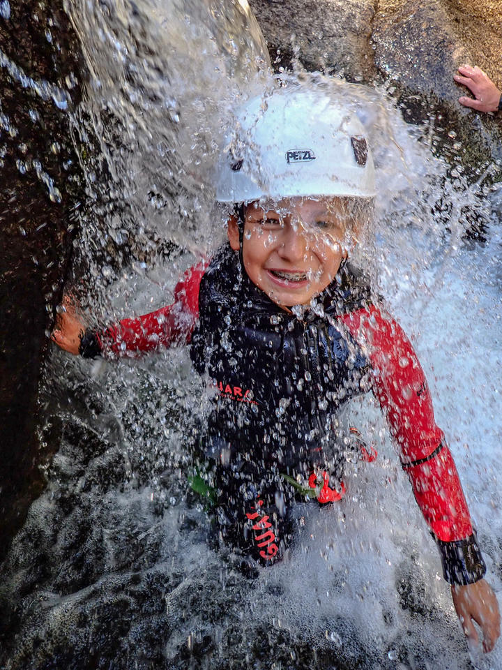 Les plus beau toboggans de canyoning de l'Ardèche