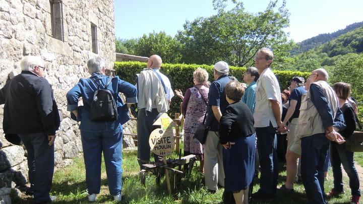 visite guidée du moulin