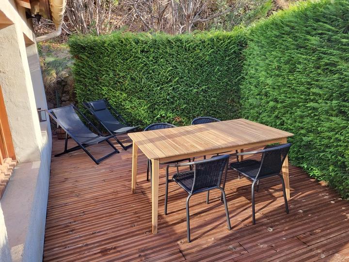 L'Arche des monts d'Ardèche terrasse