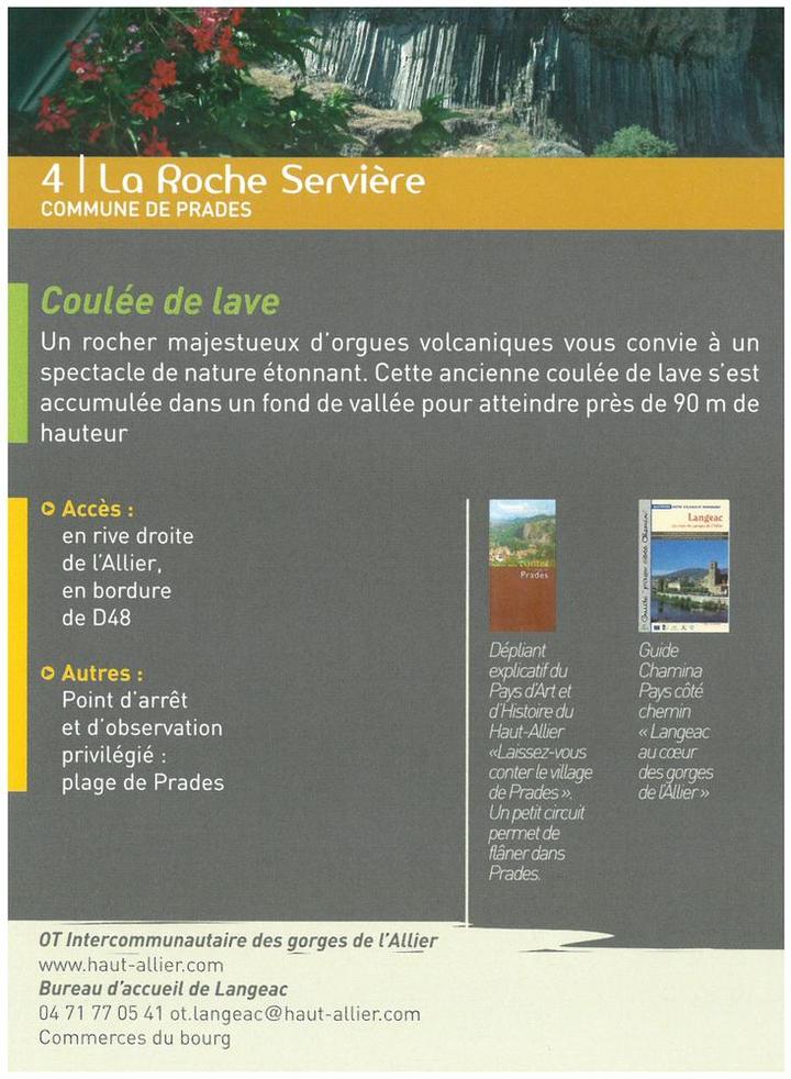 La Roche Servière Volcan en Liberté