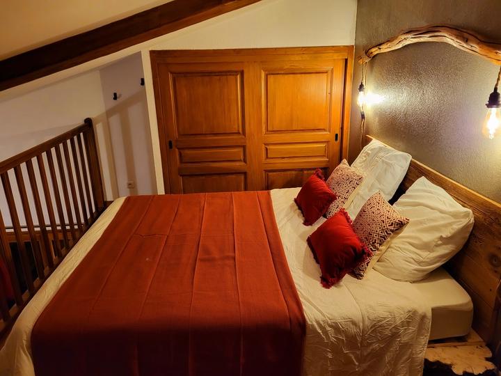 L'Arche des monts d'Ardèche chambre mezzanine