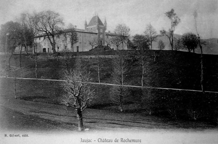 Jaujac - Château de rochemure, vieille carte postale ©ED.H.Gibert ©mairiedejaujac Jaujac - Château de rochemure, vieille carte postale ©ED.H.Gibert ©mairiedejaujac