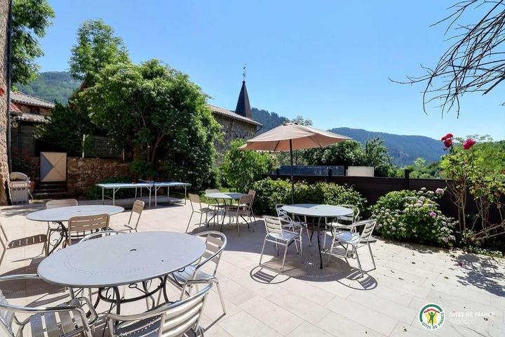 Terrasse face au clocher