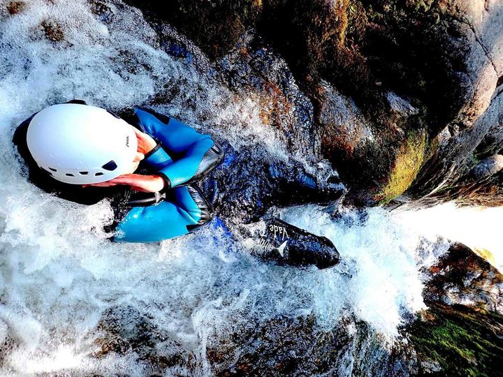 Les plus beau toboggans de canyoning de l'Ardèche