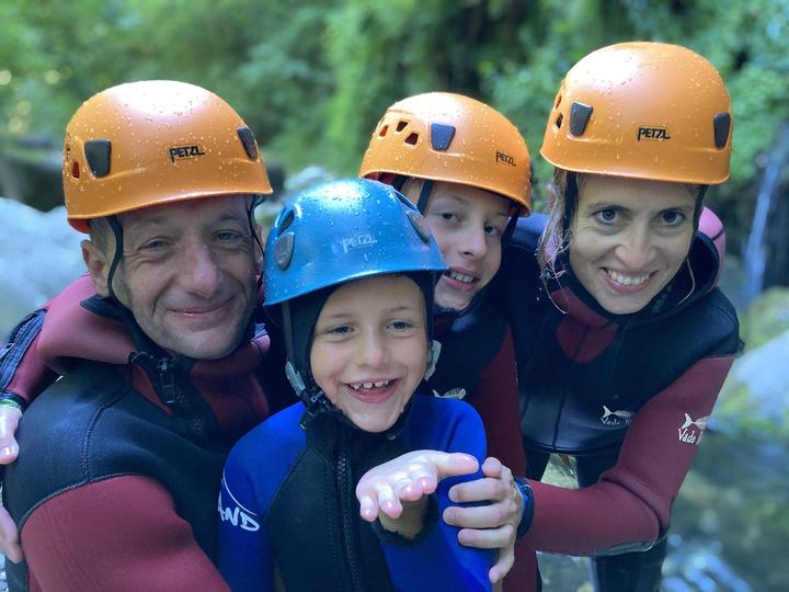 Canyoning famille / Family canyon