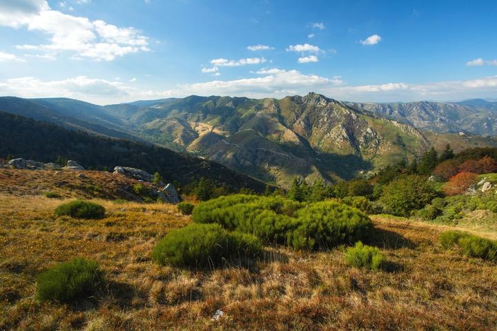La Souche - Massif du Tanargue - Vallée du Lignon ©S.BUGNON La Souche - Massif du Tanargue - Vallée du Lignon ©S.BUGNON