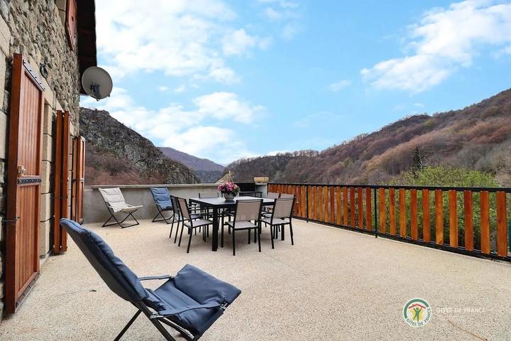 La vue depuis la terrasse