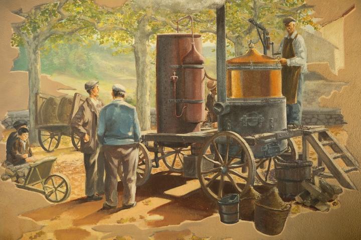 Meyras - Fresque ©S.BUGNON Meyras - Fresque ©S.BUGNON