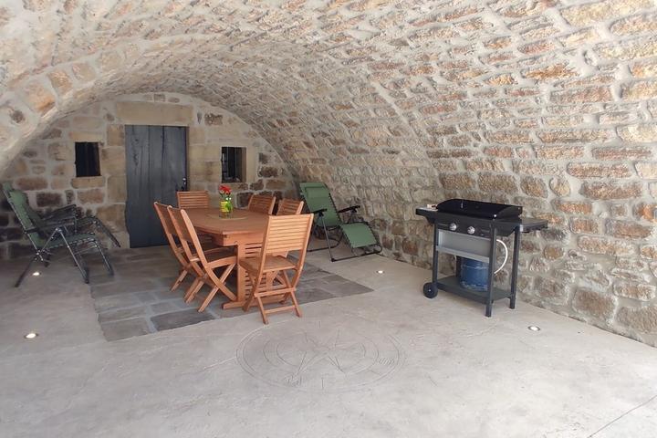 La Maison d'Odette et Joseph - La Terrasse couverte