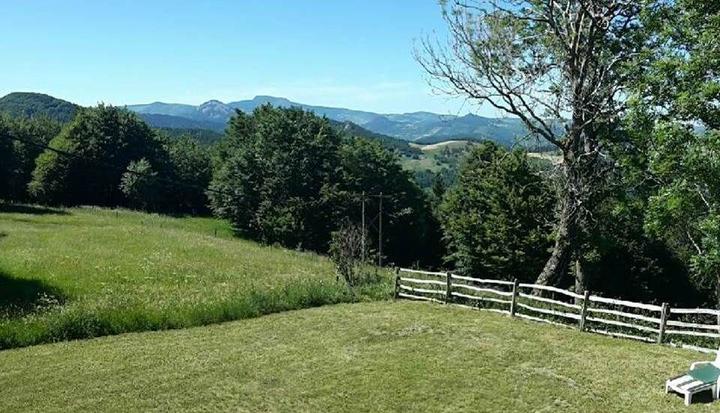 Autre vue du panorama à partir d'une des chambres et la terrasse
