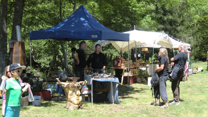 fête des moulins : le marché