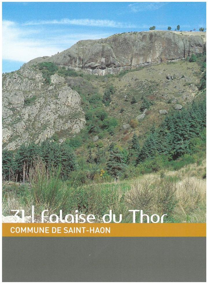 Falaise du Thord Volcan en Liberté