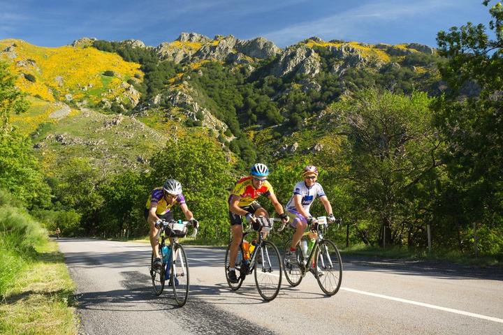 La Souche - Course cyclotouriste de l'Ardéchoise ©S.BUGNON La Souche - Course cyclotouriste de l'Ardéchoise ©S.BUGNON