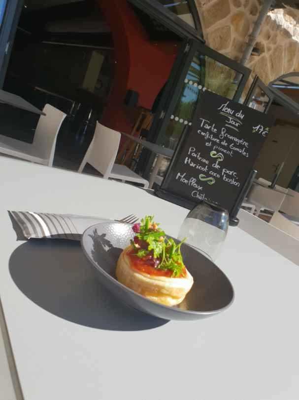 Terrasse des thermes