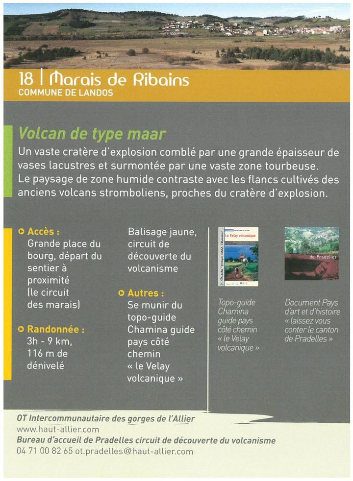 Marais de Ribains Volcan en Liberté