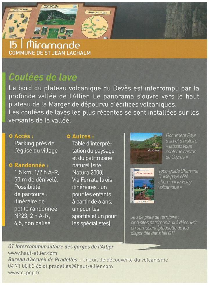 Miramande Volcan en Liberté