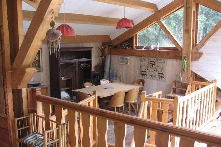 Gîte à la Lisière - La terrasse