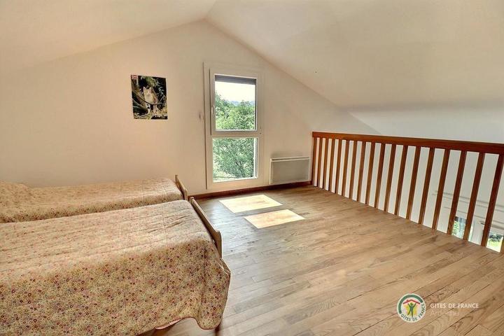 La chambre en mezzanine