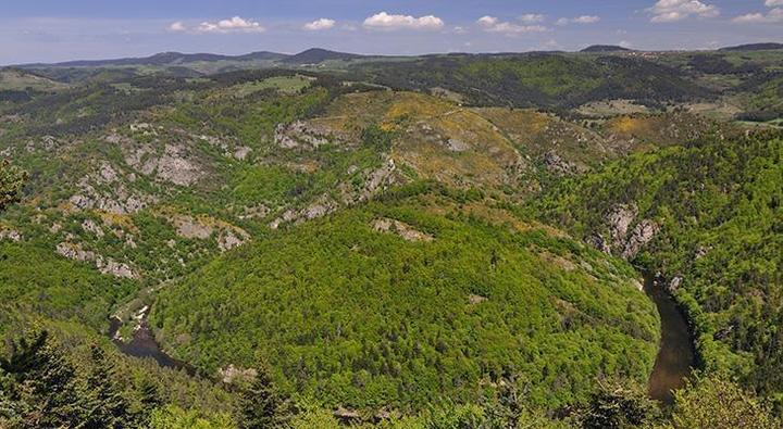 Méandre d'Anglard Point de vue