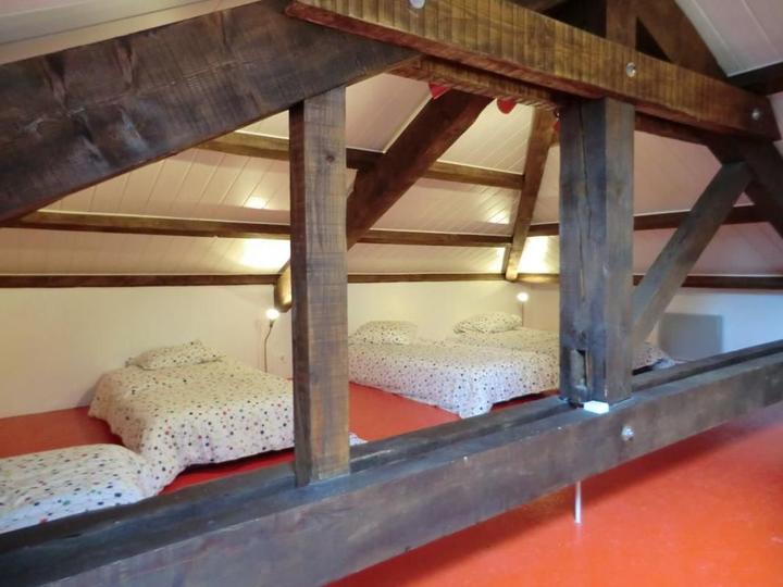 Le dortoir en mezzanine