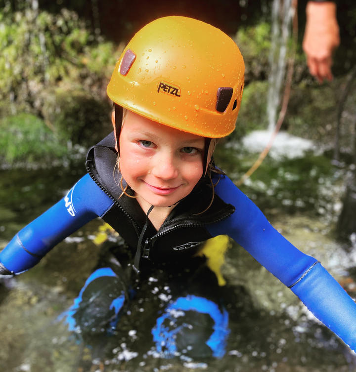 Ardeche Family canyon